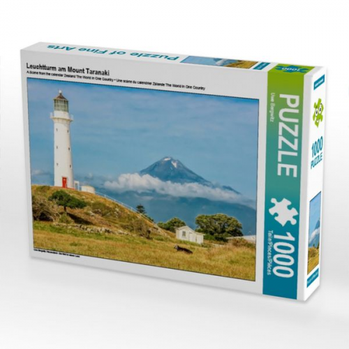 Leuchtturm am Mount Taranaki (Puzzle)