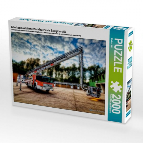 Teleskopmastbühne Werkfeuerwehr Salzgitter AG (Puzzle)