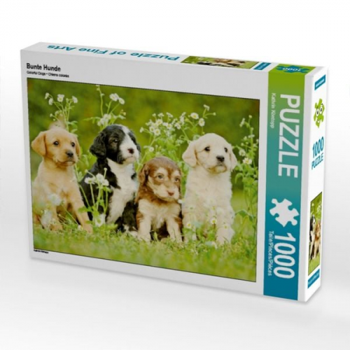 Bunte Hunde (Puzzle)