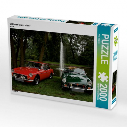 Oldtimer "oben ohne" (Puzzle)