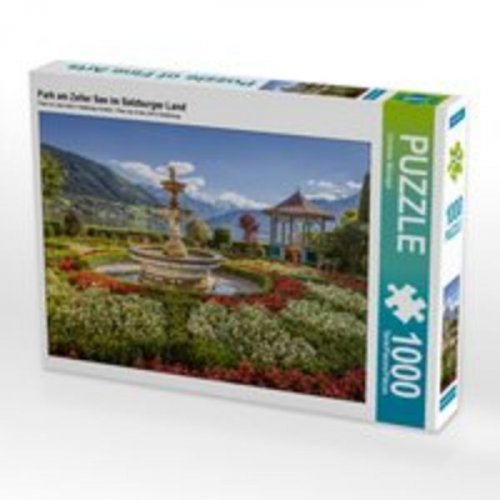 CALVENDO Puzzle Park am Zeller See im Salzburger Land 1000 Teile Lege-Größe 64 x 48 cm Foto-Puzzle Bild von Christian Müringer