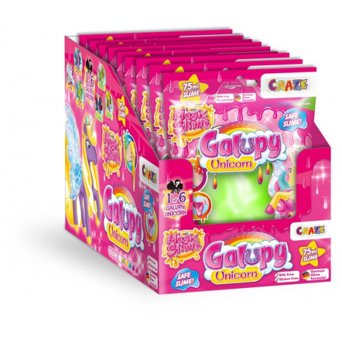 CRAZE - Magic Slime - Bag Surprise Galupy Unicorn