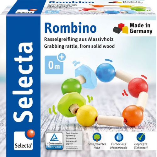 Schmidt Spiele - Selecta - Rombino, Greifling, 9 cm