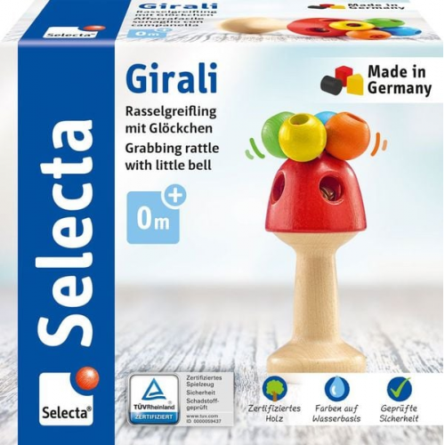 Schmidt Spiele - Selecta - Girali, Stielgreifling, 11 cm