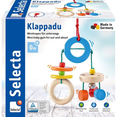 Schmidt Spiele - Selecta - Klappadu, Minitrapez, 19 cm