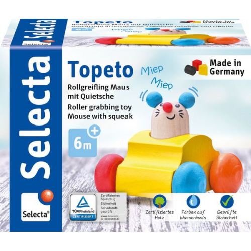 Schmidt Spiele - Selecta - Topeto, 7 cm