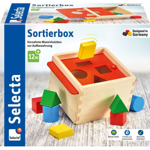 Schmidt Spiele - Selecta - Sortierbox, 14 cm