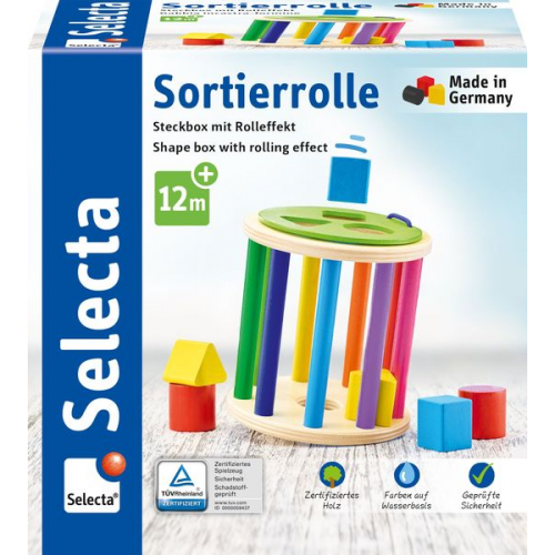 Schmidt Spiele - Selecta - Sortierrolle, 13 cm