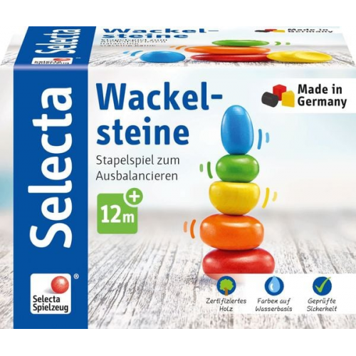 Schmidt Spiele - Selecta - Wackelsteine, max. 6 cm