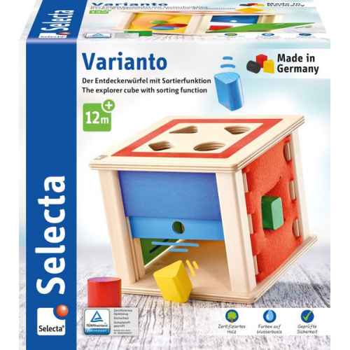 Schmidt Spiele - Selecta - Varianto, Sortierbox, 16 cm