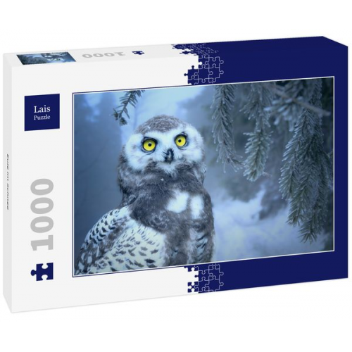 Lais Puzzle Eule im Schnee 1000 Teile