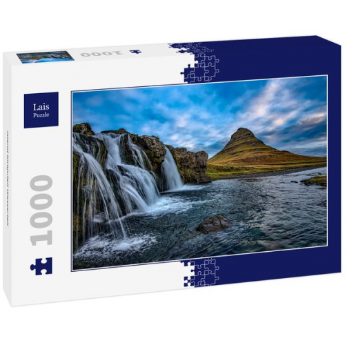 Lais Puzzle Island Kirkjufell Wasserfall 1000 Teile