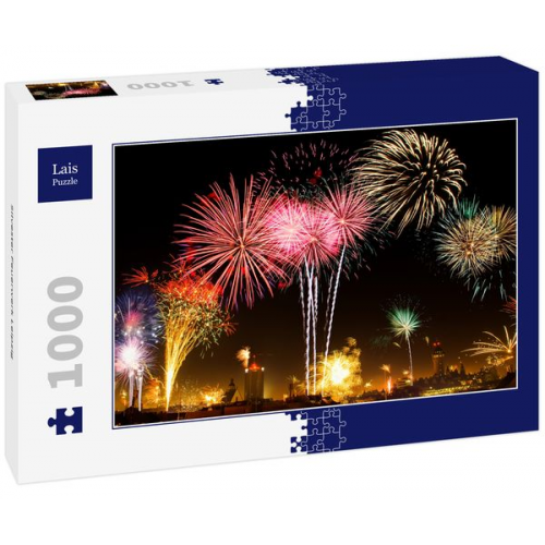 Lais Puzzle Silvester Feuerwerk Leipzig 1000 Teile