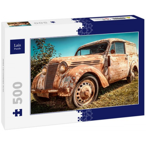 Lais Puzzle Altes verrostetes Auto 500 Teile