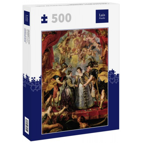 Lais Puzzle Peter Paul Rubens - Gemäldezyklus für Maria de&#039; Medici, Austausch der Prinzessinnen 500 Teile