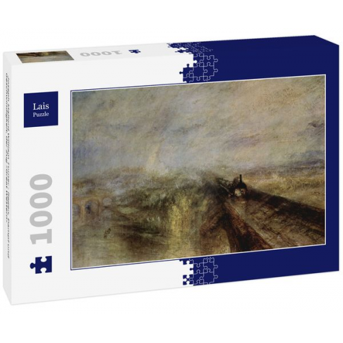 Lais Puzzle Joseph Mallord William Turner - Regen, Dampf und Geschwindigkeit, der Zug »Great Western« 1000 Teile