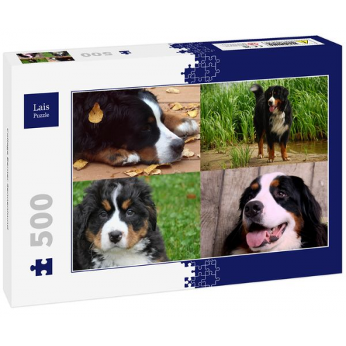 Lais Puzzle Collage Berner Sennenhund 500 Teile