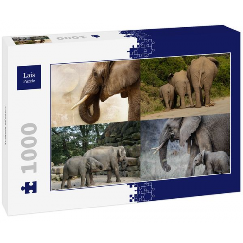 Lais Puzzle Collage Elefant 1000 Teile