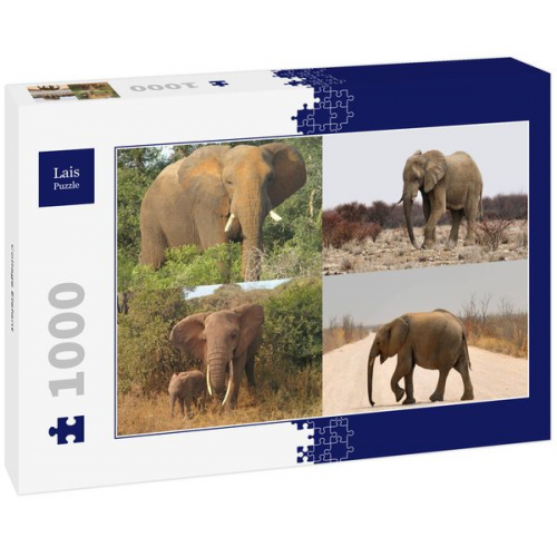 Lais Puzzle Collage Elefant 1000 Teile