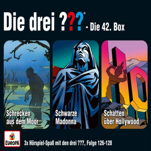 Robert Arthur Astrid Vollenbruch Marco Sonnleitner Andre Minninger - Die drei ???: Box 42 (Folgen 126-128)