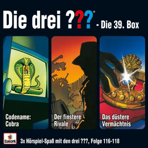 Die drei ???: Box 39 (Folgen 116-118)