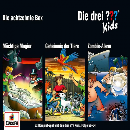 Ulf Blanck - Die drei ??? Kids: Die achtzehnte Box (Folgen 52-54)