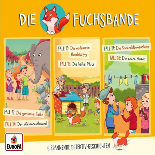 Jana Lini - Die Fuchsbande 3er-Detektiv-Box (Folgen 07-09)