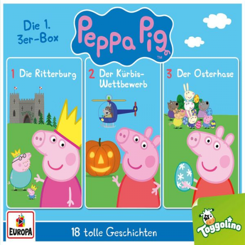 Mark Baker Neville Astley - Peppa Pig: Die 1. 3er Box (Folgen 01-03)