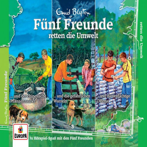 Enid Blyton Katrin McClean - 3er-Box: Fünf Freunde retten die Umwelt (Folgen 116/126/135)