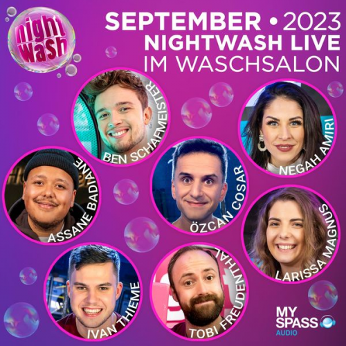 Ben Schafmeister Tobi Freudenthal Assane Badiane Negah Amiri Larissa Magnus - NightWash Live, September 2023