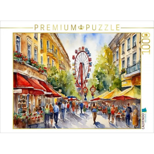 CALVENDO Puzzle Wiener Prater | 1000 Teile Lege-Größe 64x48cm Foto-Puzzle für glückliche Stunden