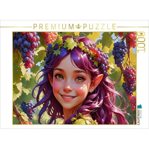 CALVENDO Puzzle Ein Motiv aus dem Kalender Fruchtiger Elfenzauber | 1000 Teile Lege-Größe 64x48cm Foto-Puzzle für glückliche Stunden