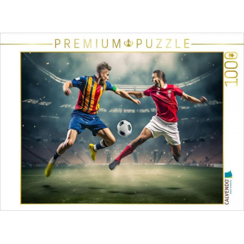 CALVENDO Puzzle Zweikampf | 1000 Teile Lege-Größe 64x48cm Foto-Puzzle für glückliche Stunden