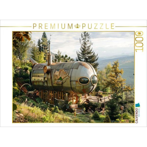 CALVENDO Puzzle Ein Motiv aus dem Kalender "Steampunk Domizile" | 1000 Teile Lege-Größe 64x48cm Foto-Puzzle für glückliche Stunden