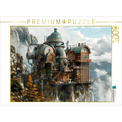 CALVENDO Puzzle Ein Motiv aus dem Kalender "Steampunk Domizile" | 1000 Teile Lege-Größe 64x48cm Foto-Puzzle für glückliche Stunden