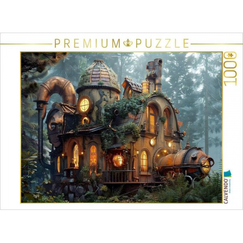 CALVENDO Puzzle Ein Motiv aus dem Kalender "Steampunk Domizile" | 1000 Teile Lege-Größe 64x48cm Foto-Puzzle für glückliche Stunden