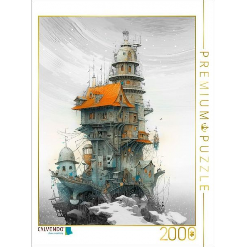 CALVENDO Puzzle Gezeiten der Fantasie | 2000 Teile Lege-Größe 90x67cm Foto-Puzzle für glückliche Stunden