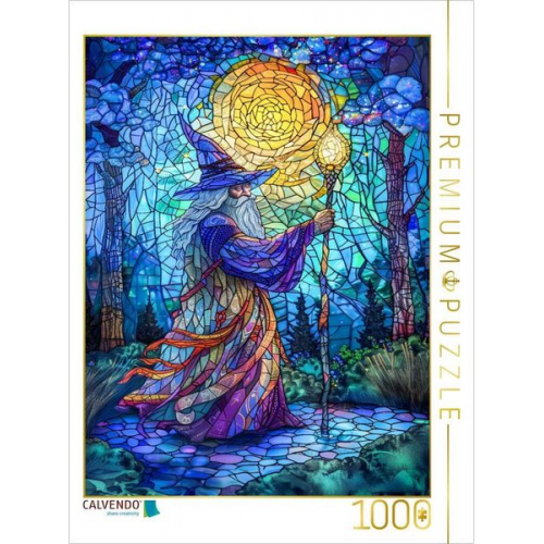 CALVENDO Puzzle Weiser Magier | 1000 Teile Lege-Größe 64x48cm Foto-Puzzle für glückliche Stunden