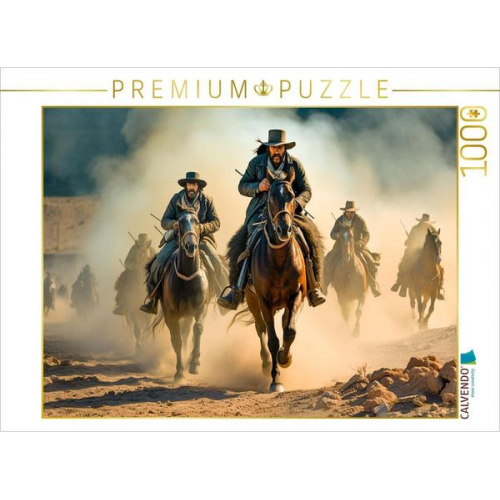 CALVENDO Puzzle Ein Motiv aus dem Kalender Abenteuer im Wilden Westen | 1000 Teile Lege-Größe 64x48cm Foto-Puzzle für glückliche Stunden