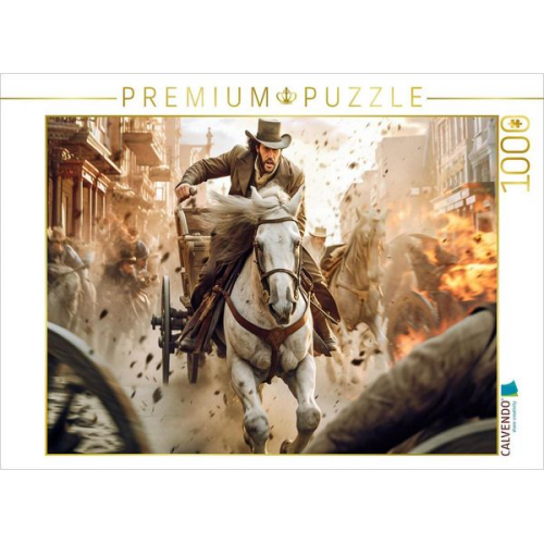 CALVENDO Puzzle Sheriff | 1000 Teile Lege-Größe 64x48cm Foto-Puzzle für glückliche Stunden