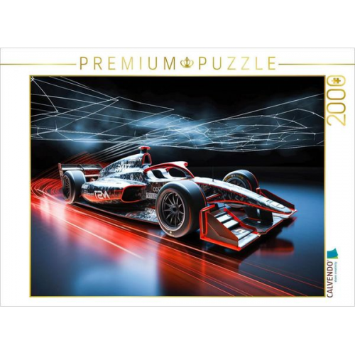 CALVENDO Puzzle Ein Motiv aus dem Kalender Formel E Phantasien | 2000 Teile Lege-Größe 90x67cm Foto-Puzzle für glückliche Stunden