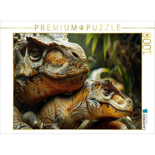 CALVENDO Puzzle Ein Motiv aus dem Kalender "Dino-Babys" | 1000 Teile Lege-Größe 64x48cm Foto-Puzzle für glückliche Stunden