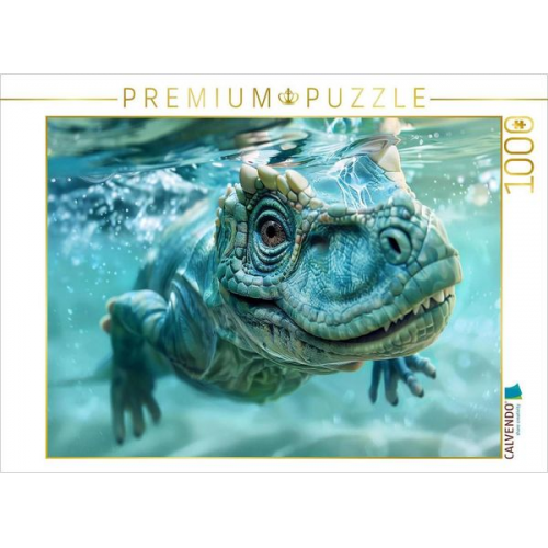 CALVENDO Puzzle Ein Motiv aus dem Kalender "Dino-Babys" | 1000 Teile Lege-Größe 64x48cm Foto-Puzzle für glückliche Stunden