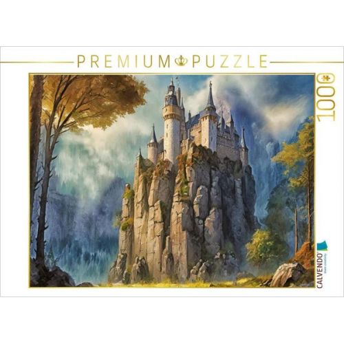 CALVENDO Puzzle Die Felsenburg | 1000 Teile Lege-Größe 64x48cm Foto-Puzzle für glückliche Stunden