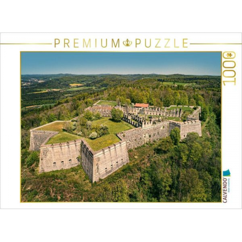 CALVENDO Puzzle Festung Rothenberg | 1000 Teile Lege-Größe 64x48cm Foto-Puzzle für glückliche Stunden