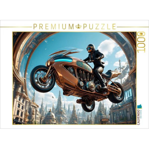 CALVENDO Puzzle Flug-Quad in Schwebeposition | 1000 Teile Lege-Größe 64x48cm Foto-Puzzle für glückliche Stunden