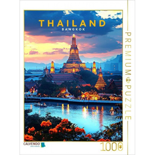 CALVENDO Puzzle Bangkok | 1000 Teile Lege-Größe 64x48cm Foto-Puzzle für glückliche Stunden