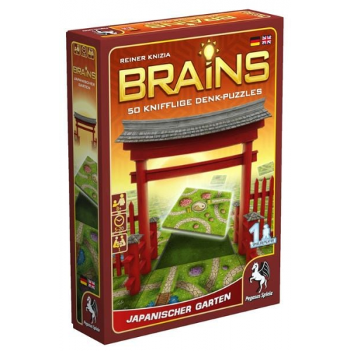 Pegasus - Brains, Japanischer Garten, Familienspiel, Brettspiel, Denk- und Logikspiel