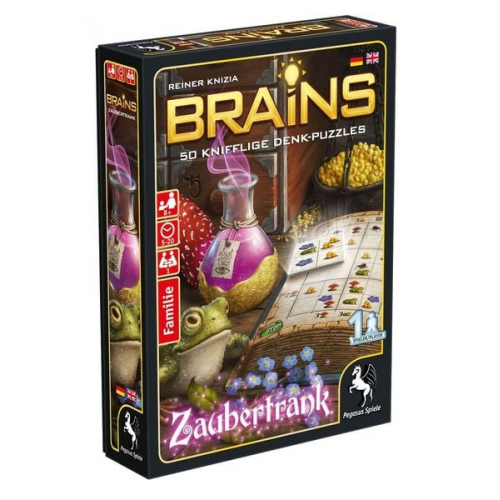 Pegasus - Brains, Zaubertrank, Brettspiel, Familienspiel