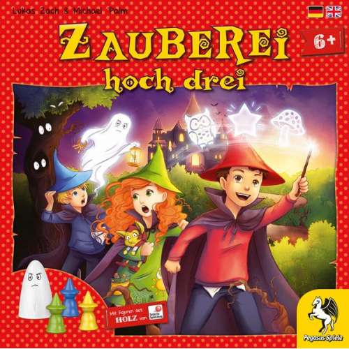 Pegasus - Zauberei hoch drei, Würfelspiel, Kinderspiel, Lernspiel